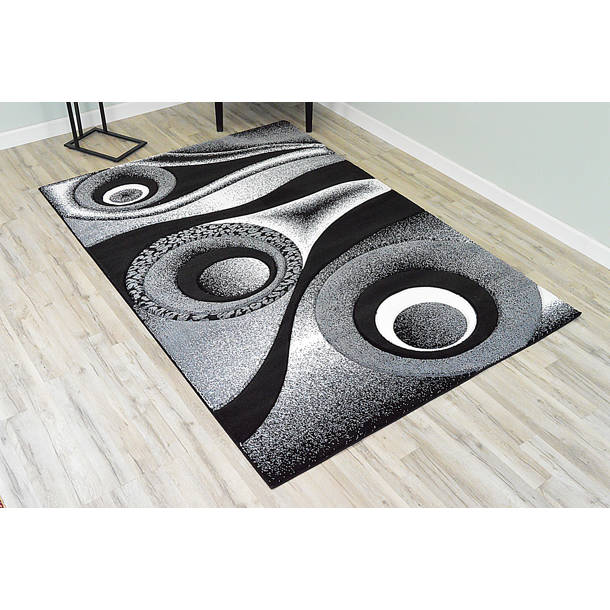 Ivy Bronx Mccampbell Performance Blue Rug & Reviews Wayfair